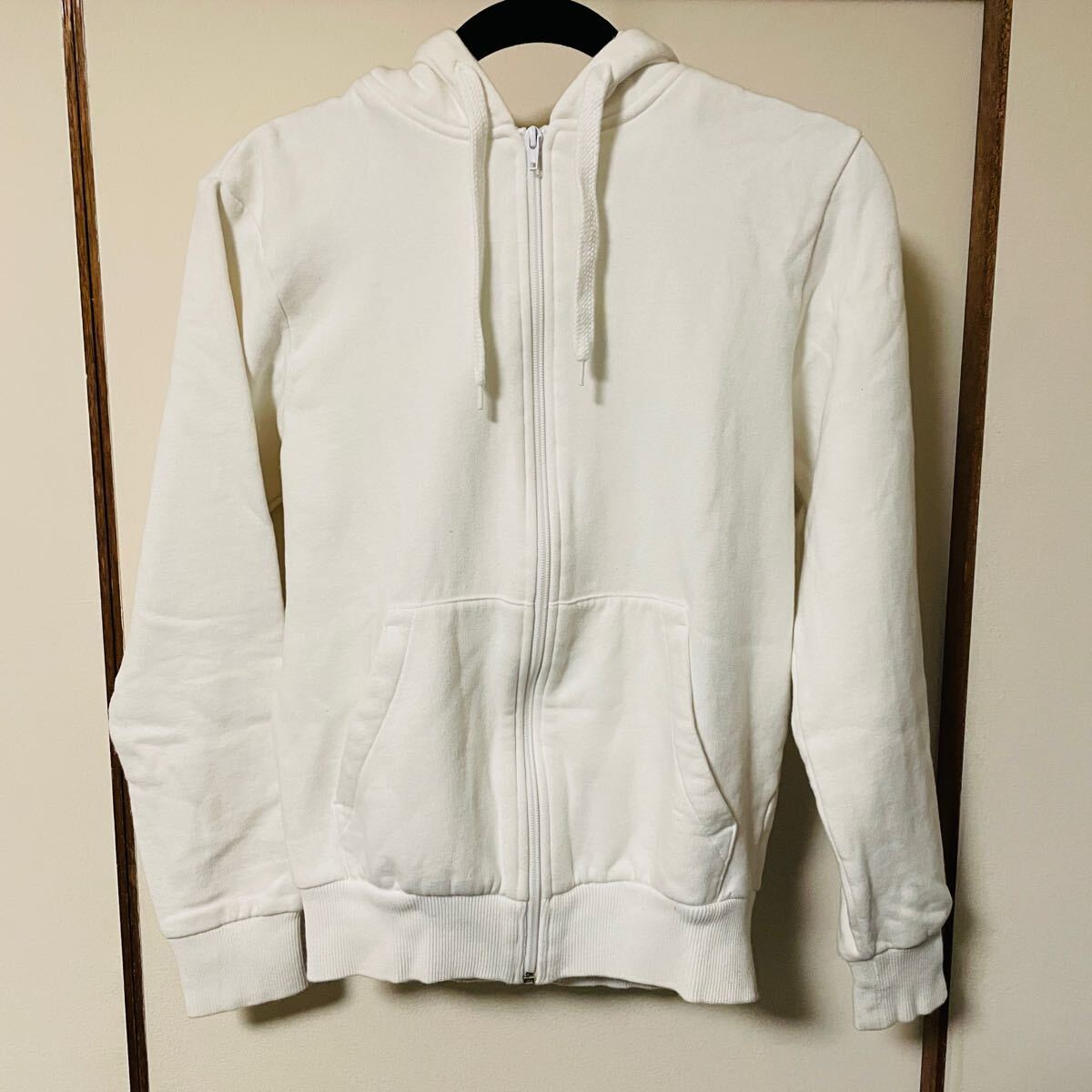 H&M パーカー ホワイト S拍卖