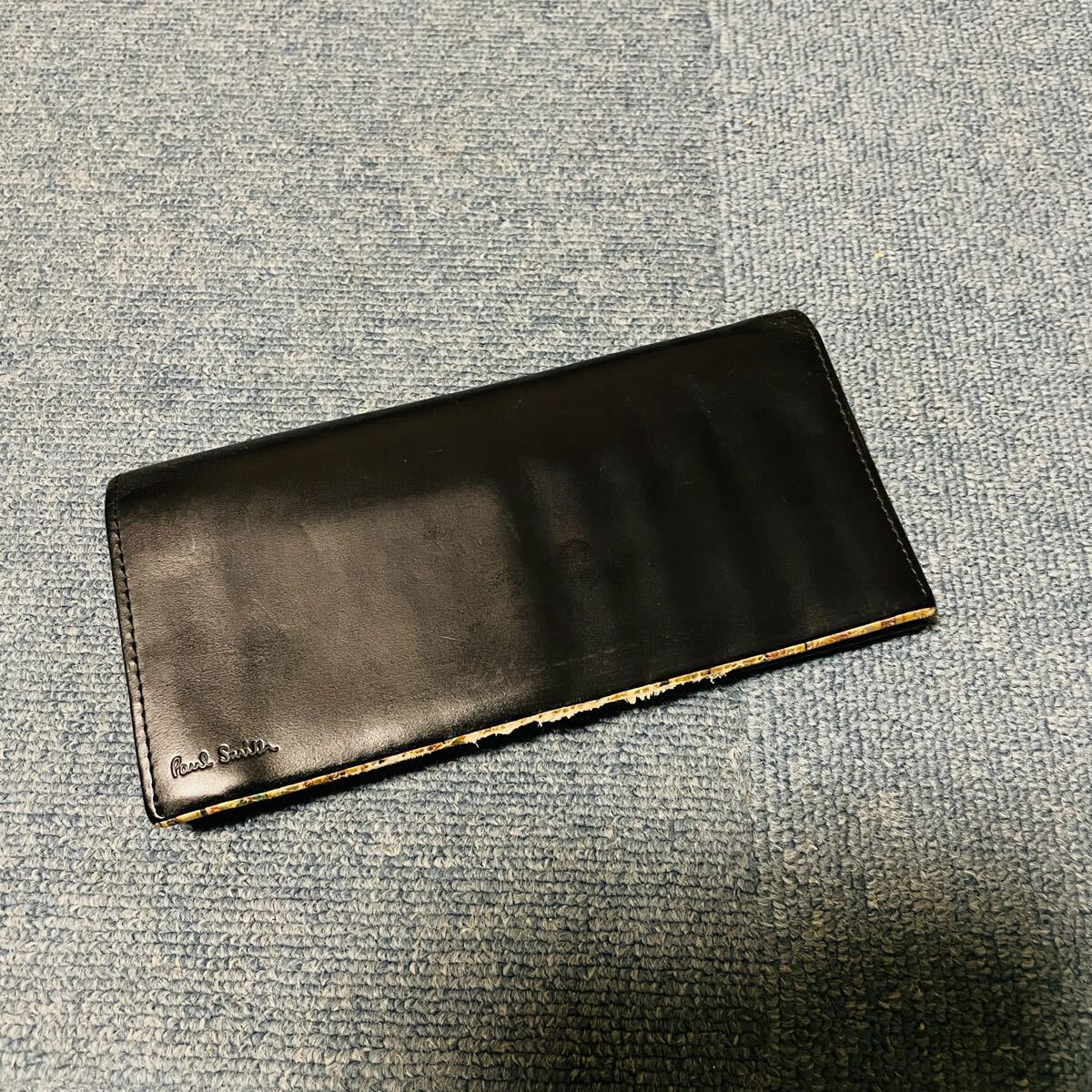 Paul Smith ポールスミス レザーウォレット 長財布 ブラック ジャンク拍卖