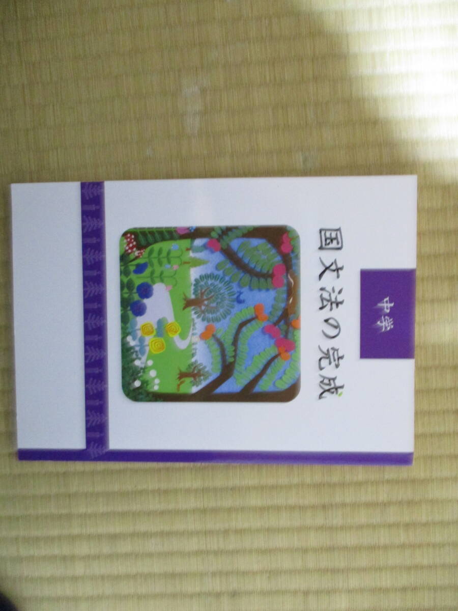 塾テキスト 中学3年 国文法の完成 未使用 送料無料拍卖