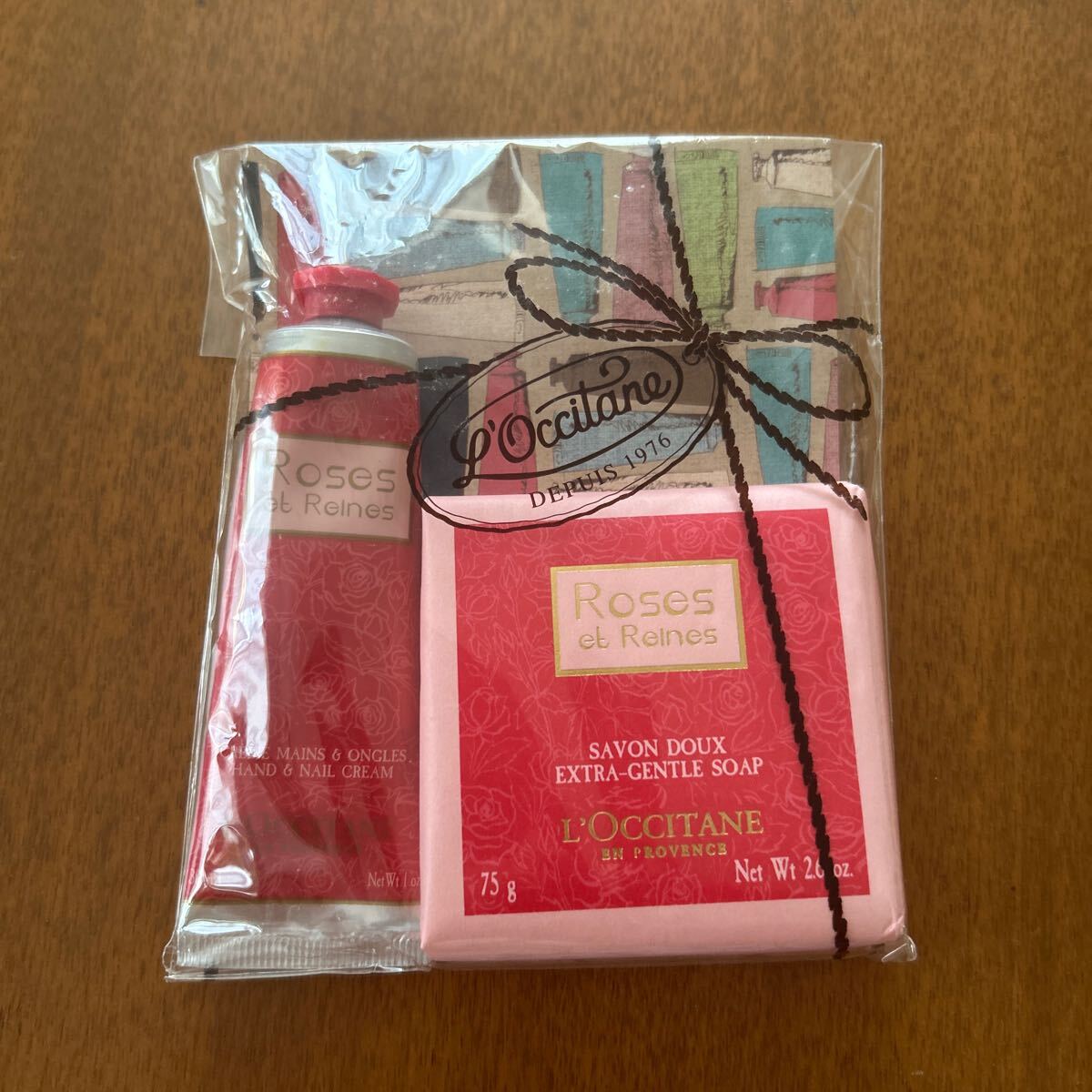 新品未使用! ロクシタン LOCCITANE ハンドクリーム ソープ ローズ拍卖