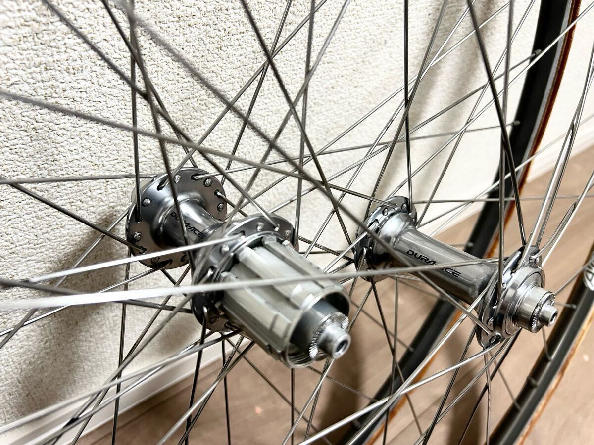 DURA-ACE デュラエース 7800 手組みホイール HB-7800 FH-7800 ハブ  SHIMANO シマノ 26インチ 32H拍卖