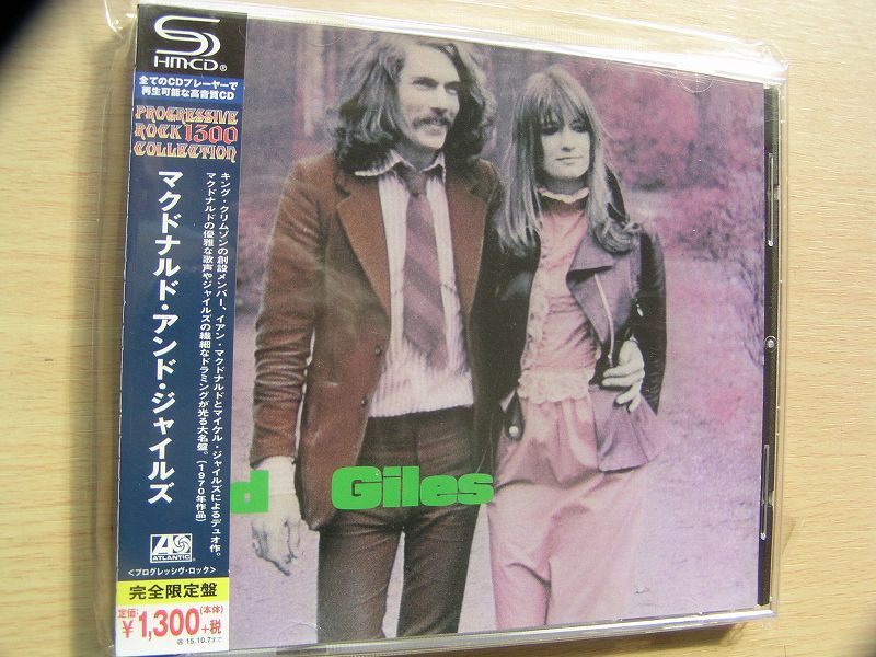 ★名盤!マクドナルド・アンド・ジャイルズ SHM-CD国内盤CD中古品★DVD4枚までクリックポスト185円拍卖