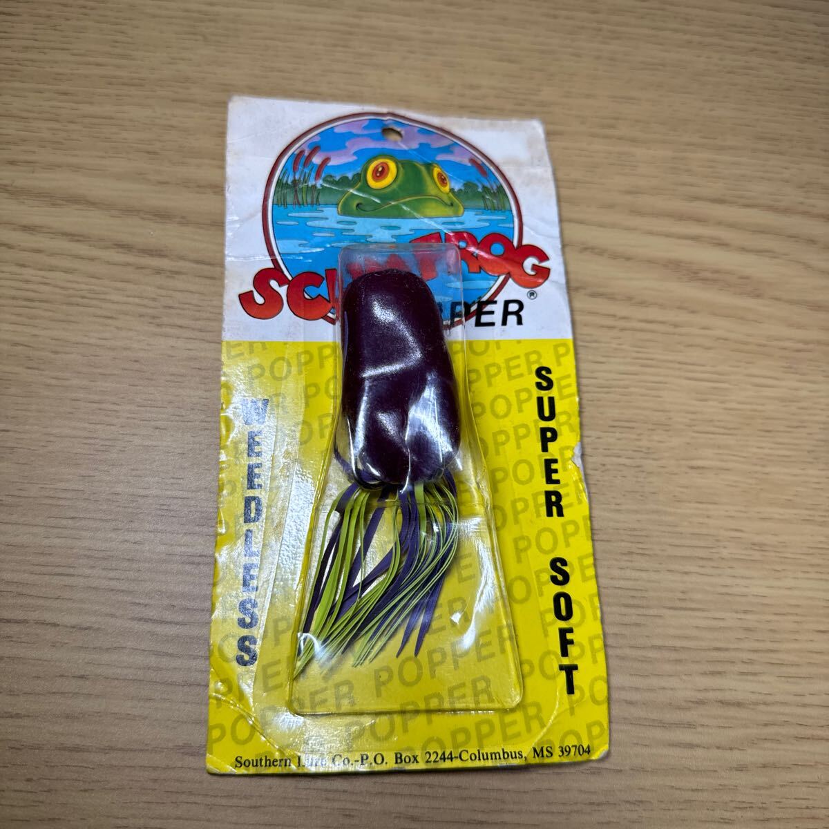 【未使用】サウザンルアー スカムフロッグポッパー(ID05410)拍卖