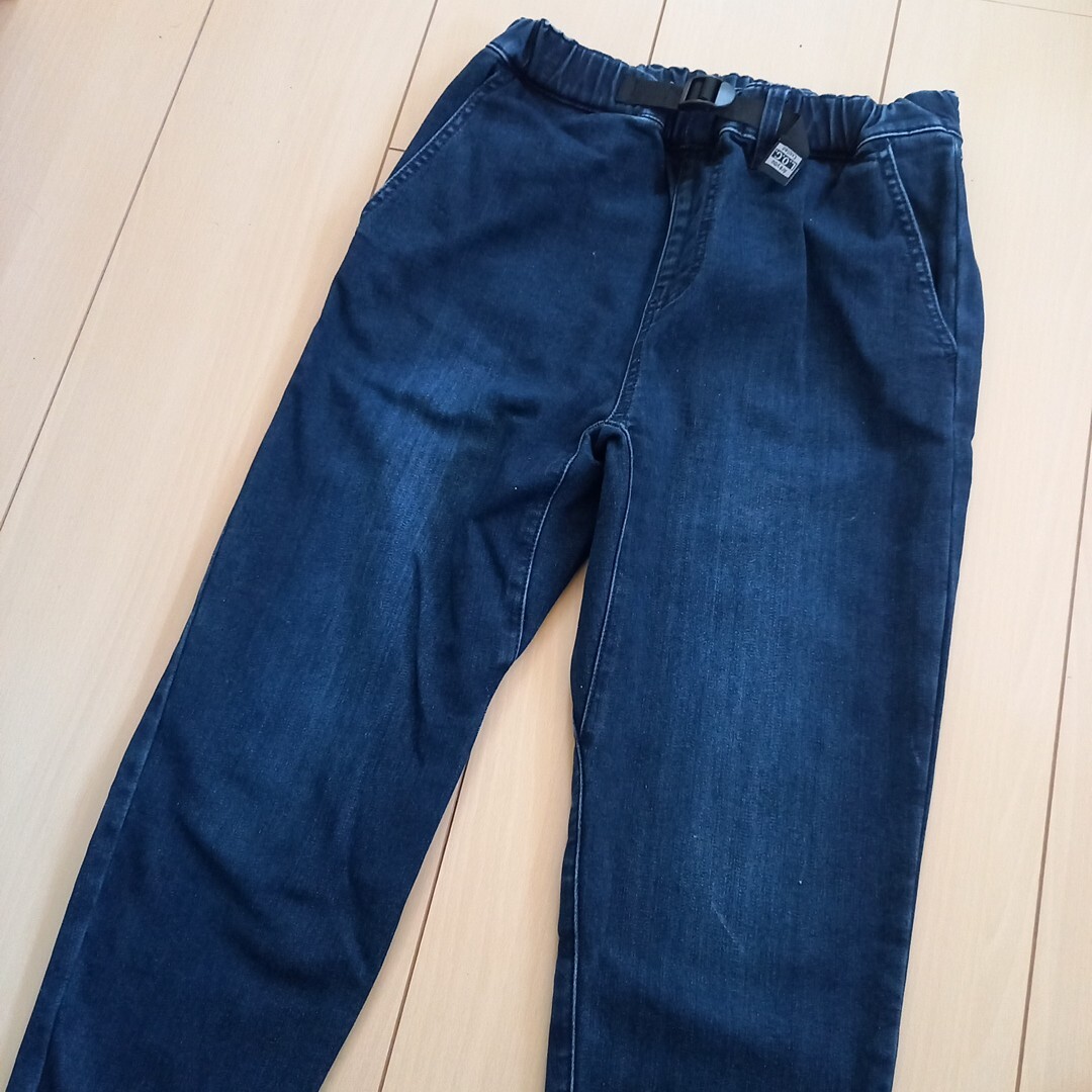 150サイズ 冬用 デニムパンツ ジーンズ 裏起毛 ボーイズ拍卖