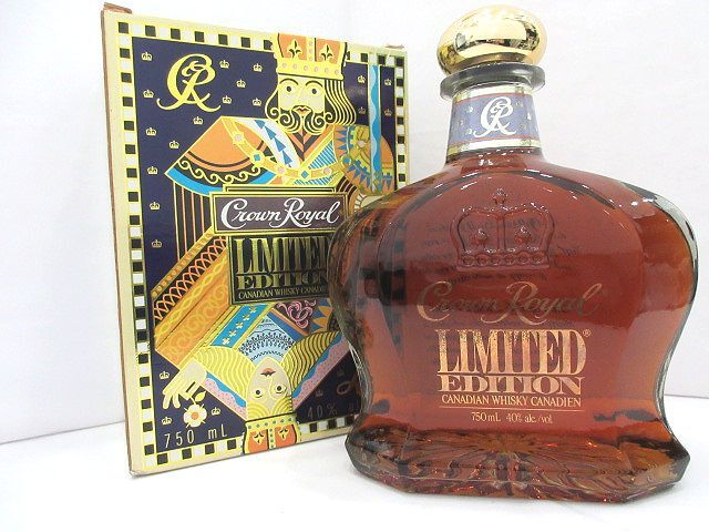 ☆未開栓 古酒 Crown Royal LIMITED EDITION クラウン ローヤル リミテッドエディション ウイスキー 750ml 40% 箱有☆拍卖
