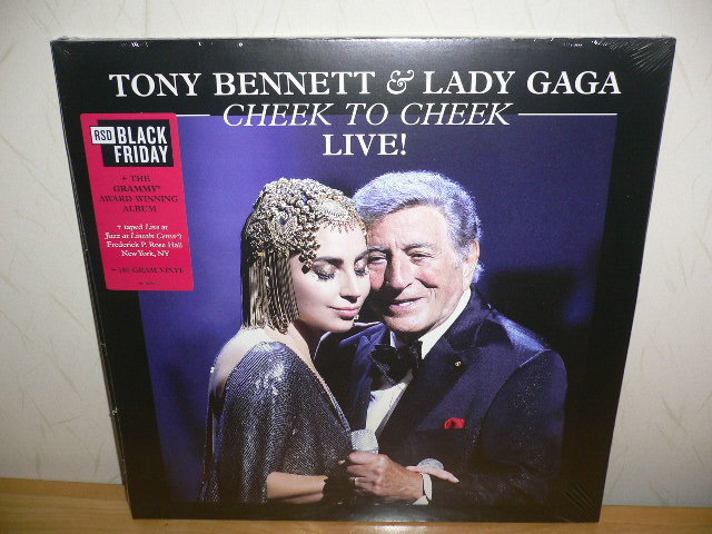 超人気☆奇跡のコラボレーション・ライヴが遂にアナログ化! Cheek To Cheek - Live<BLACK FRIDAY対象商品> Tony Bennett 、 Lady Gaga拍卖
