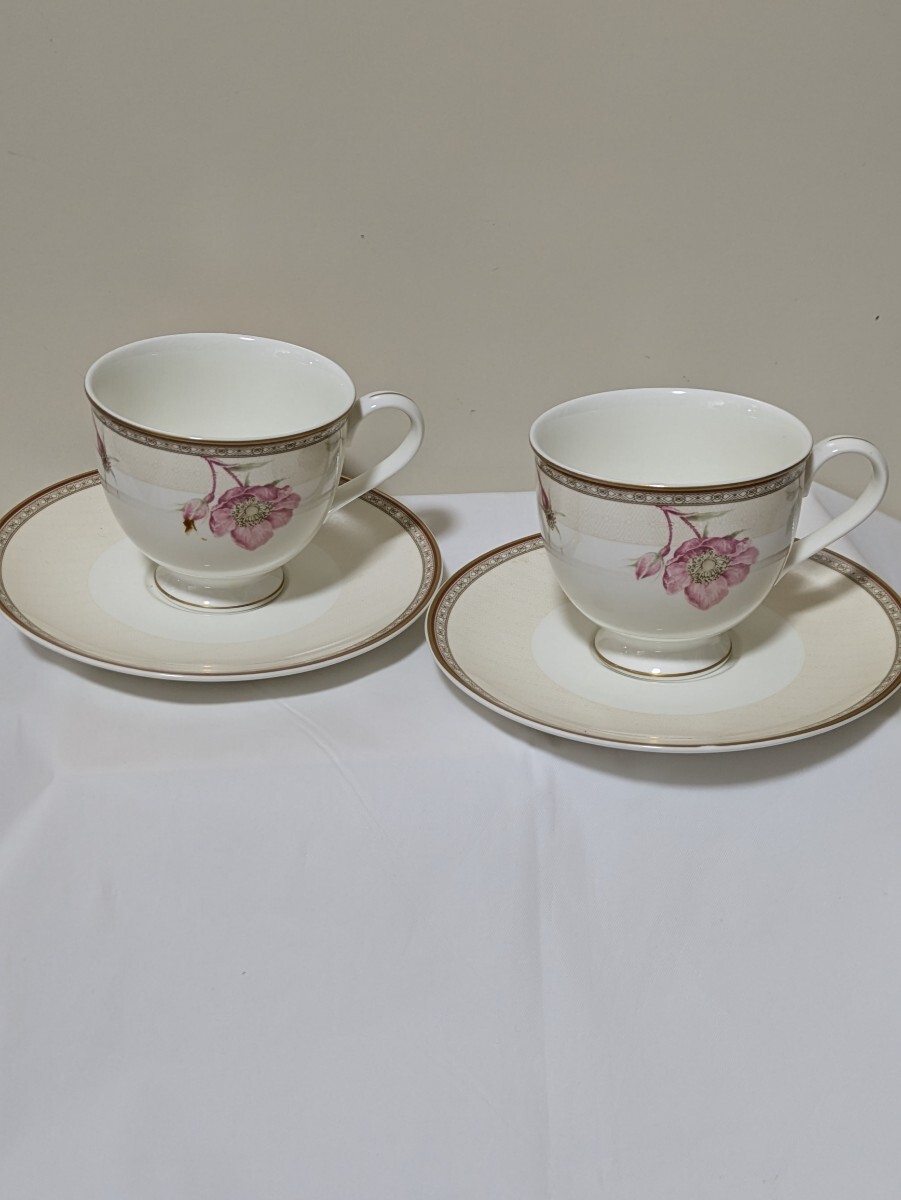 未使用 ★Royal Bone Chine カップ&ソーサー 2客セット ティーカップ拍卖