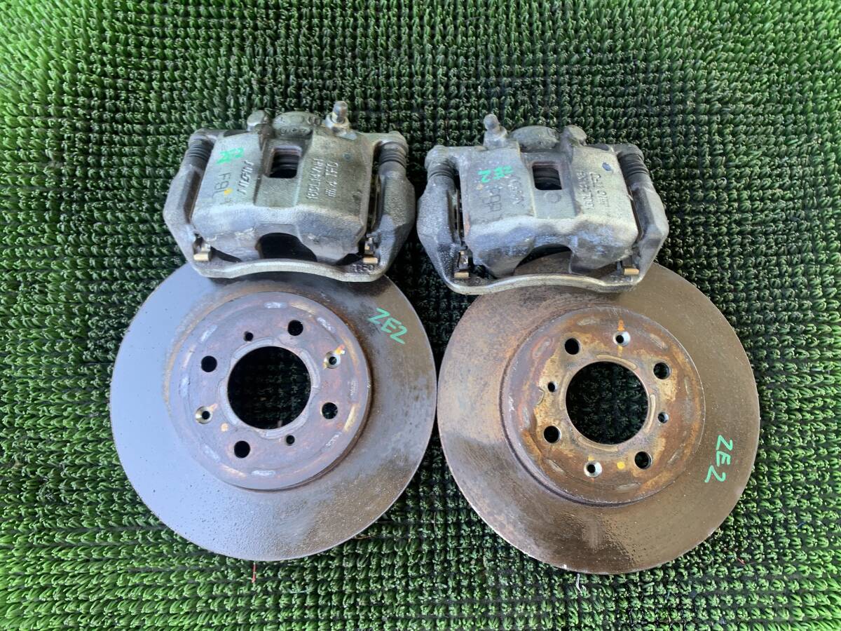 ●即決値段●81529KM ホンダ インサイト ZE2 純正 フロント ブレーキキャリパー ディスクローター ブレーキローター 左右 セット拍卖