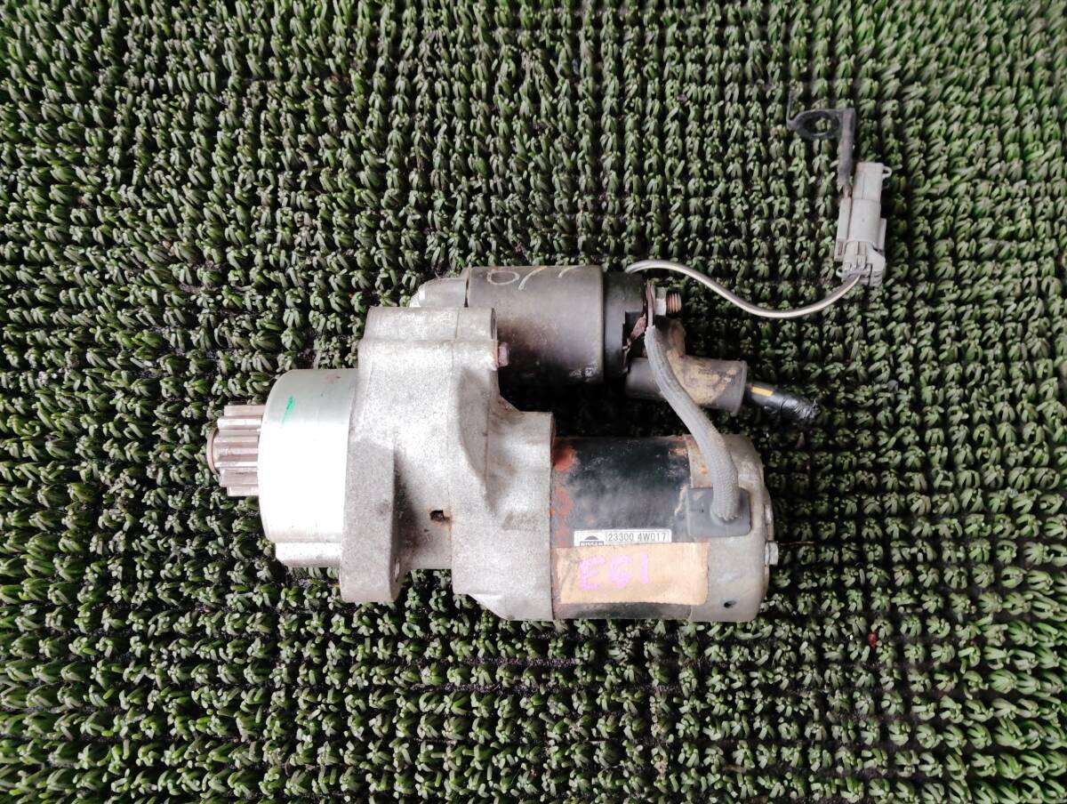 ●即決値段●動作OK●Z2-1日産 エルグランド E51 ME51 MNE51 NE51 純正 セルモーター セルスターター エンジンスターター 23300 4W017拍卖