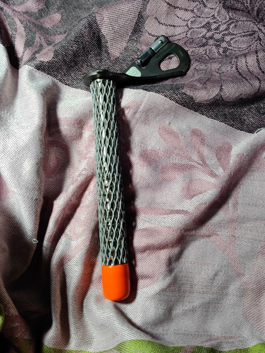 美品 ブラックダイアモンド アイススクリュー エクスプレス EXPRESS 19cm 氷壁 雪山 登山 スクリュー クライミング 拍卖