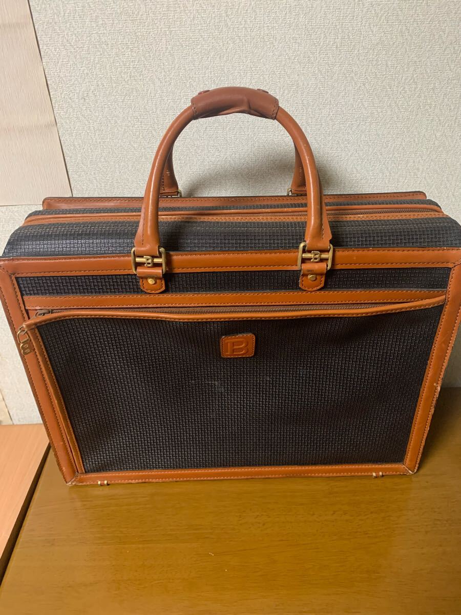 Bally バリー 旅行 ビジネス ハンド バッグ メンズ 鞄 カバン 中古 現状品拍卖