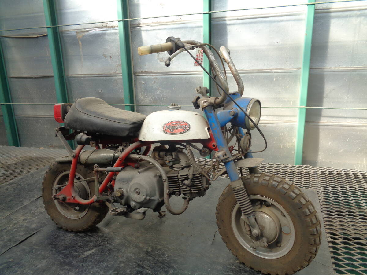 ホンダ 6V A型 モンキー50 レストア&部品取りベース車両の扱いの現状販売車両です。NO-39拍卖