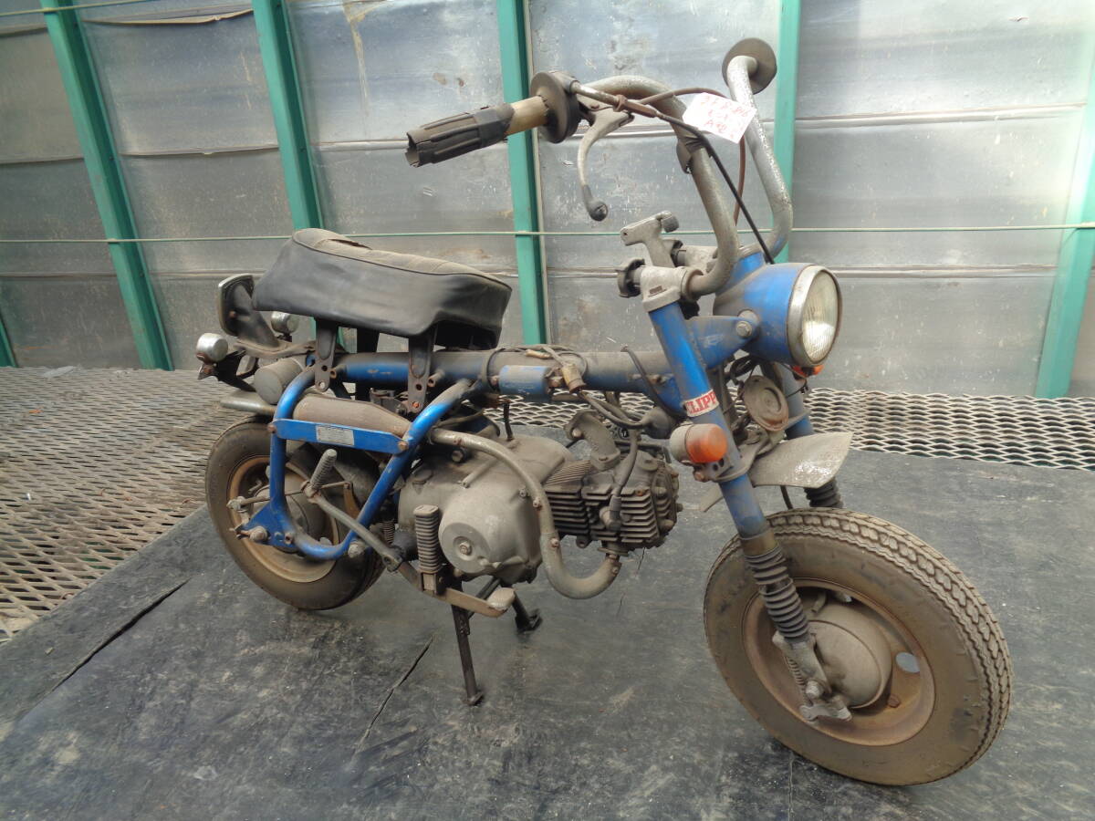 ホンダ 6V A型 モンキー50 レストア&部品取りベース車両の扱いの現状販売車両です。NO-40拍卖