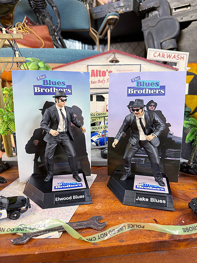 4900体限定モデル マクファーレントイズ ムービーマニアックス ブルースブラザーズ ジェイク & エルウッド 6インチ フィギュア拍卖