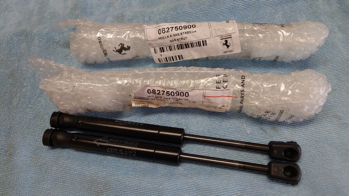 458 フロント ボンネットダンパー フェラーリ純正拍卖