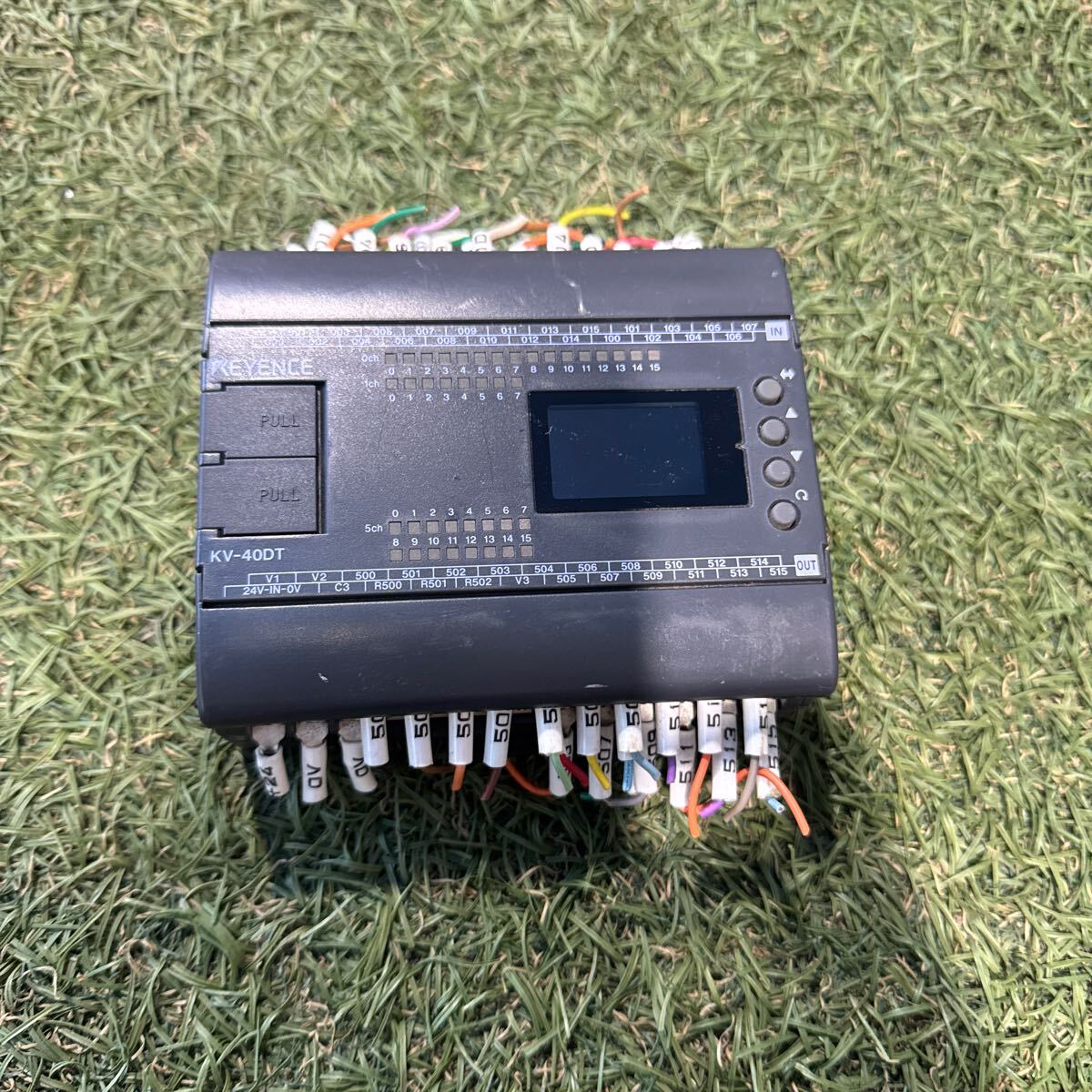 5C100 中古 KEYENCE 表示機能内蔵PLC KV-40DT 動作保証 インボイス対応 拍卖