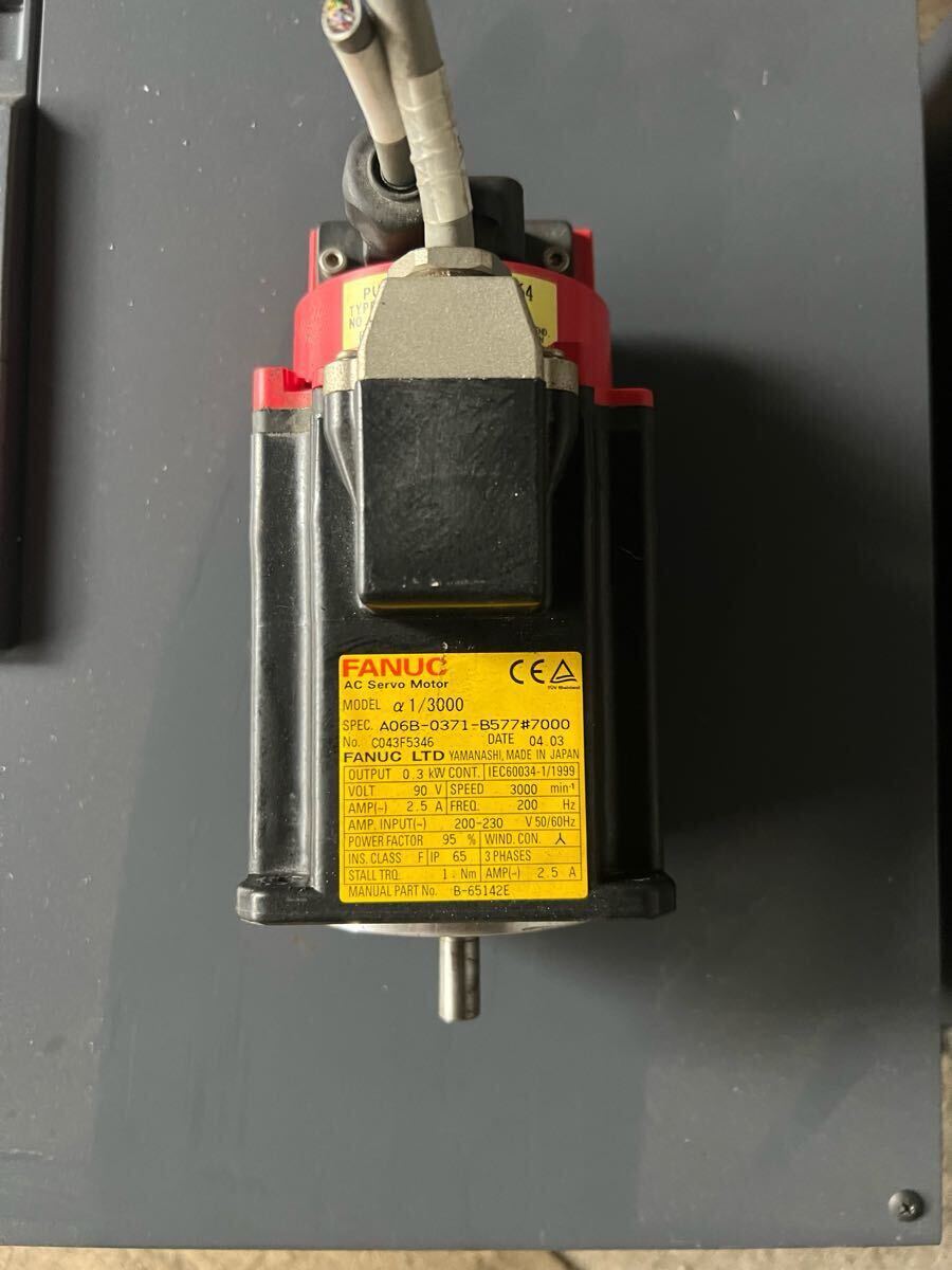 FANUC SERVO MOTOR ファナックA06B-0371-B577#7000拍卖