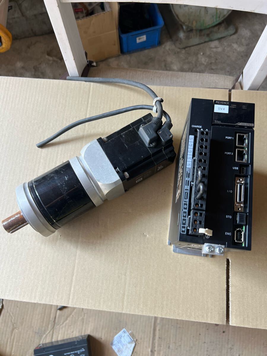 KEYENCEキーエンス SV2-075L2アンプ/SV2-M075AK ギャヘッド付き セット拍卖
