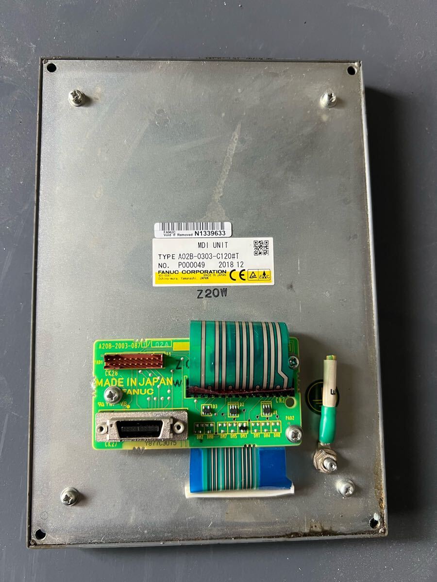 FANUC ファナック MDIユニット A02B-0303-C120#T拍卖