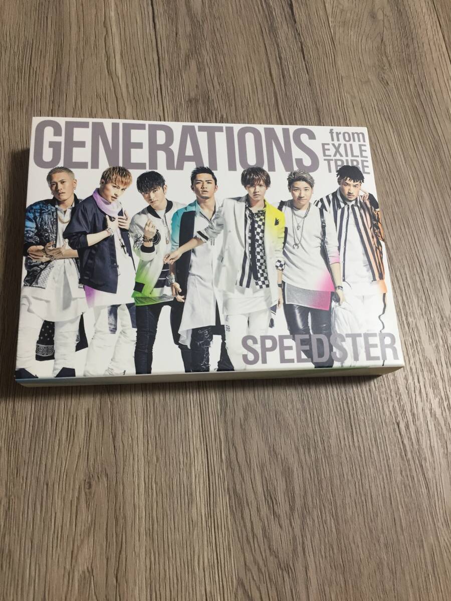 CD+DVD GENERATIONS from EXILE TRIBE SPEEDSTER拍卖