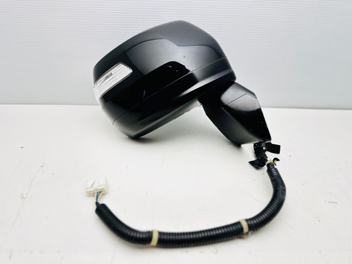 ホンダ 純正 RK1 RK2 RK4 RK5 ステップワゴン ドアミラー サイドミラー 右 7ピン ブラック黒 PB81P (Z03)拍卖