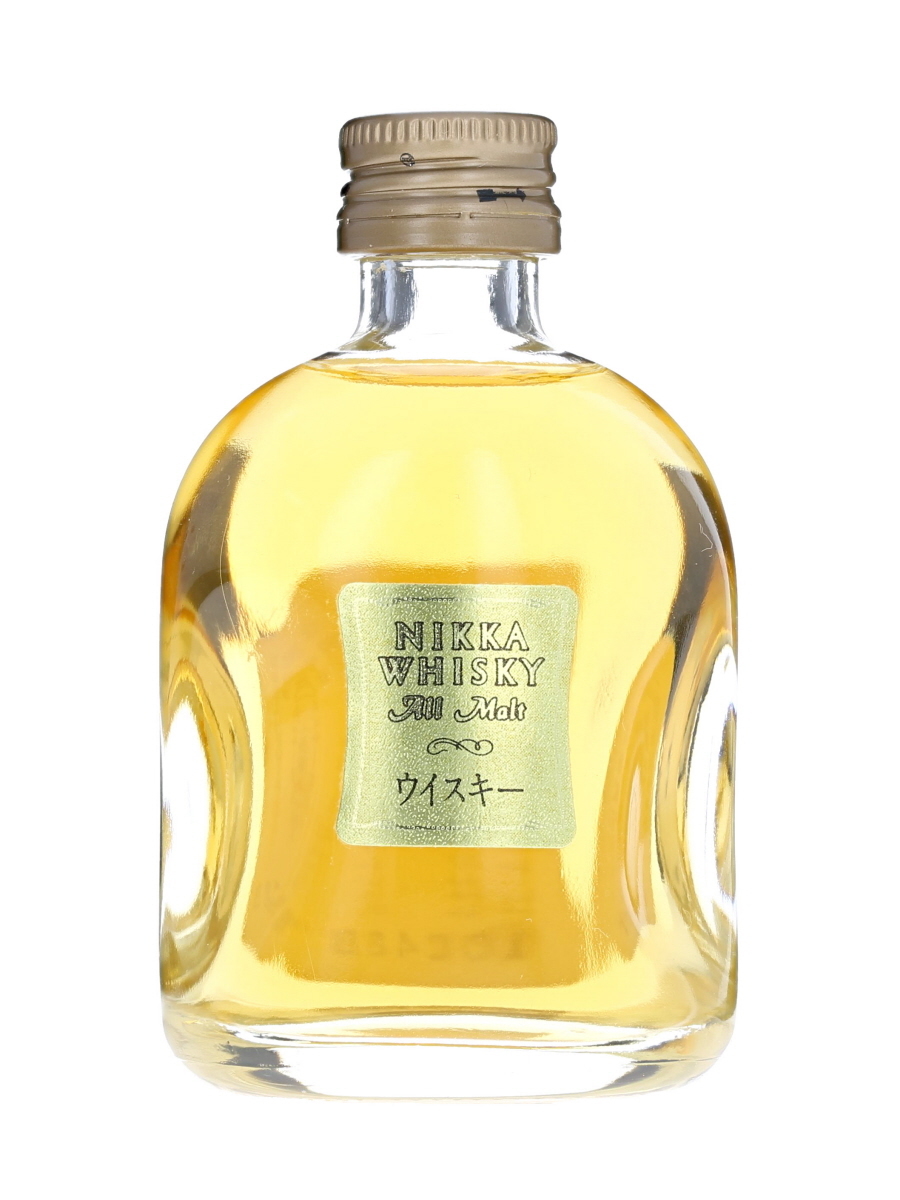 【ミニチュアボトル】ニッカ オールモルト ウイスキー 箱なし 50ml 43% KBM1512拍卖