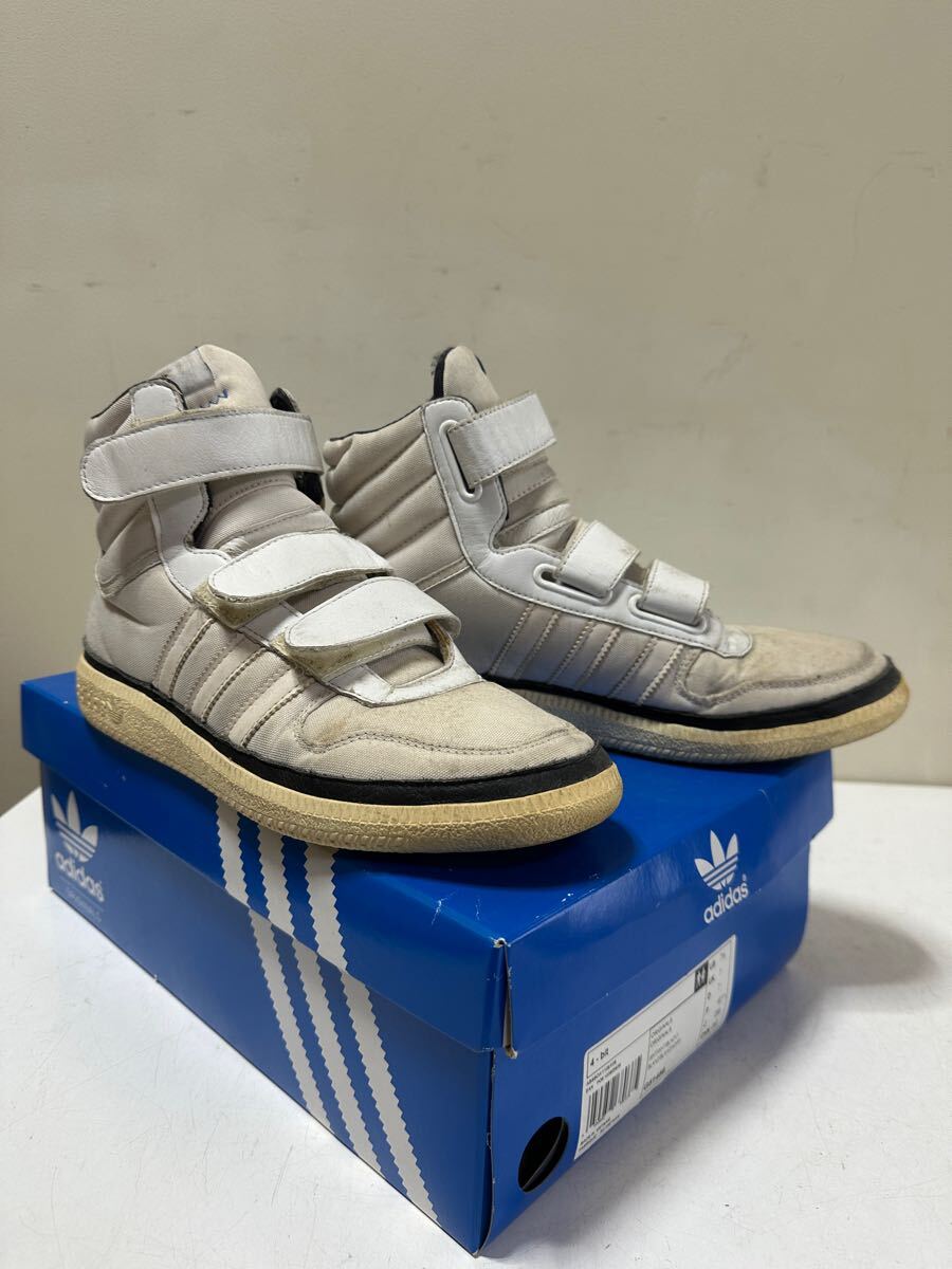 A753 adidas アディダス 4-bit ビット 白/黒 シューズ 25.5cm 靴 現状拍卖