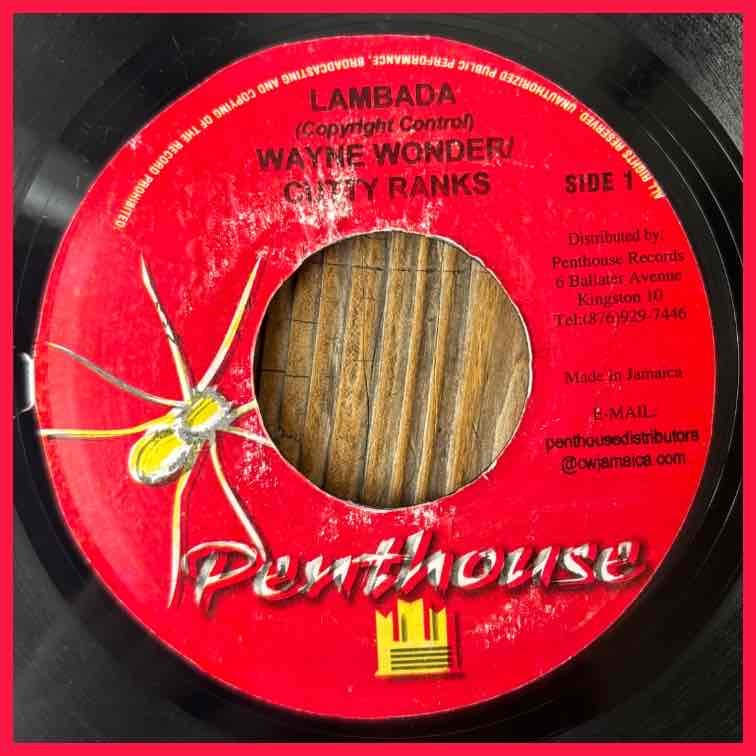 ★試聴!1991!世界的大ヒットKaomaのカヴァー!【Wayne Wonder & Cutty Ranks - Lambada】12inch Penthouse Records JA拍卖