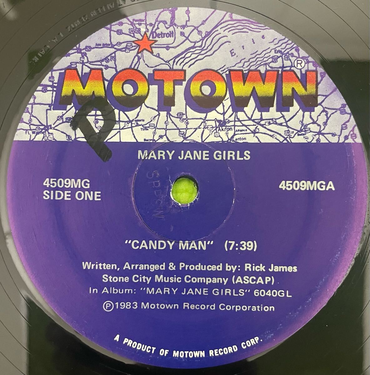 Soul disco raregroove record Mary Jane Girls Candy Man 1983拍卖