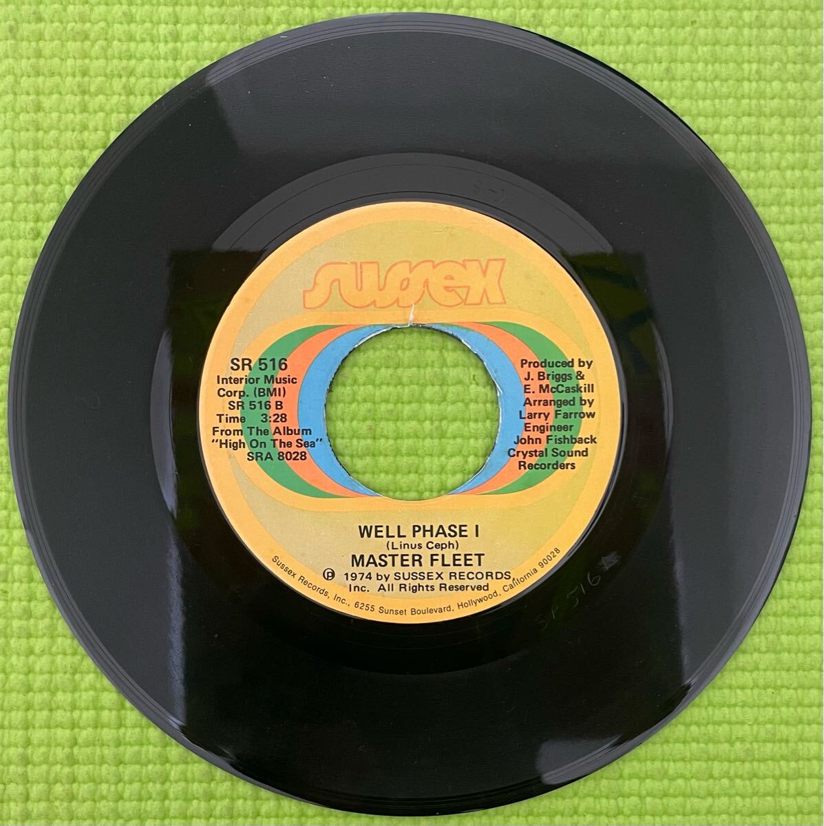 Soul raregroove record Master Fleet / Well Phase II 1974拍卖