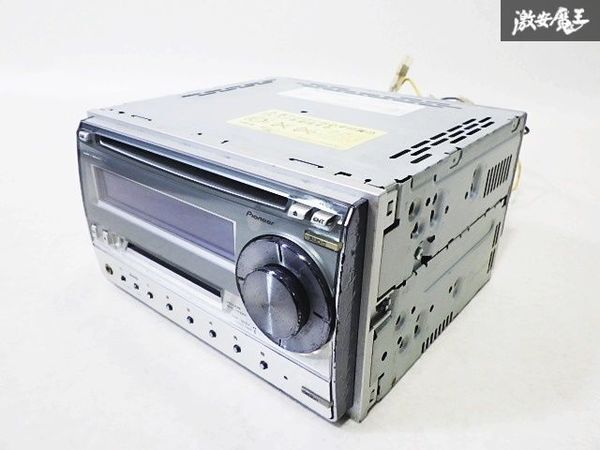 carrozzeria カロッツェリア 2DIN CD MD オーディオ プレイヤー デッキ 本体のみ FH-P530MD-S 即納拍卖