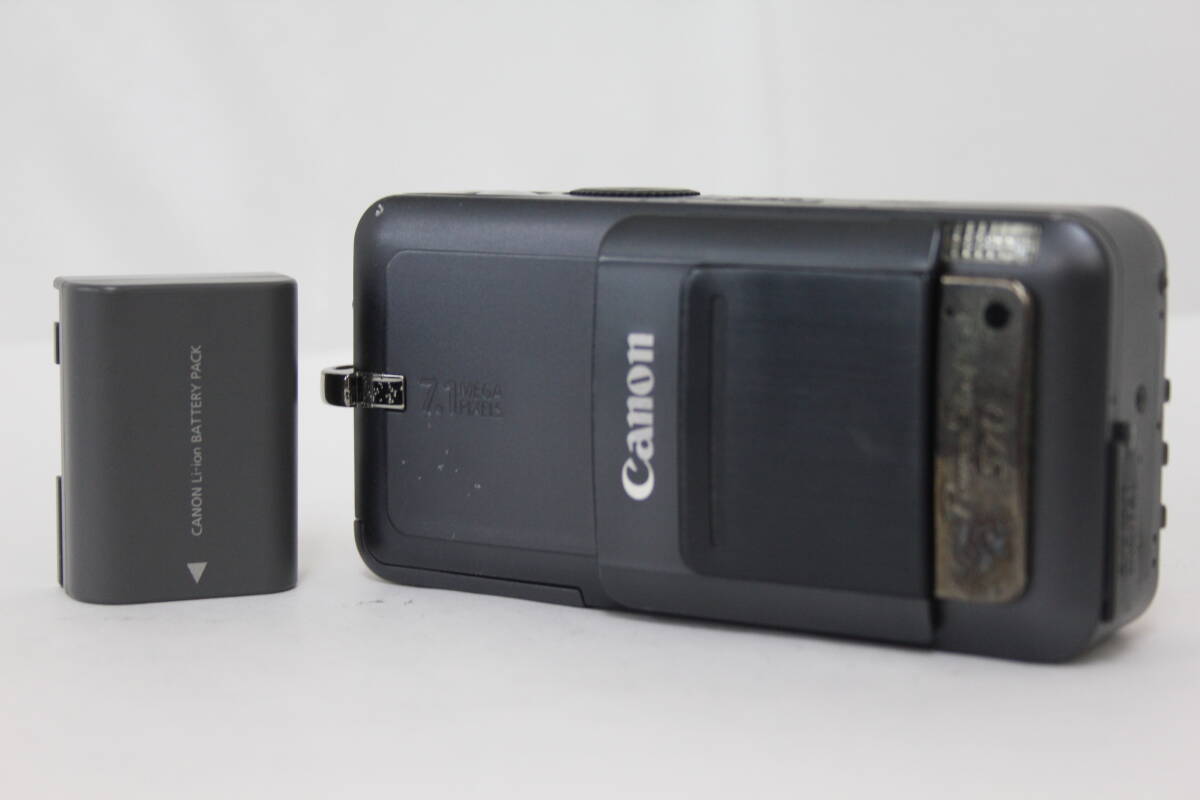 【返品保証】 キャノン Canon PowerShot S70 ブラック 3.6x バッテリー付き コンパクトデジタルカメラ M4586拍卖