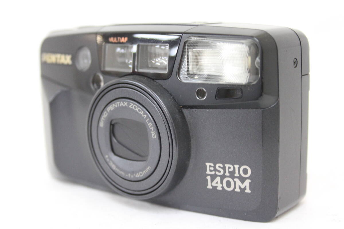 【訳あり品】 ペンタックス Pentax ESPIO 140M ブラック 38-140mm コンパクトカメラ M4808拍卖