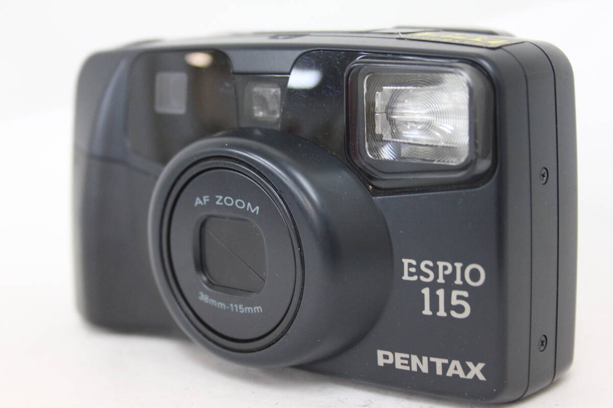 【返品保証】 ペンタックス Pentax ESPIO 115 38-115mm ブラック コンパクトカメラ M4811拍卖