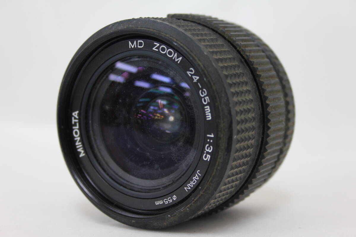 【訳あり品】 ミノルタ Minolta MD ZOOM 24-35mm F3.5 レンズ M4685拍卖