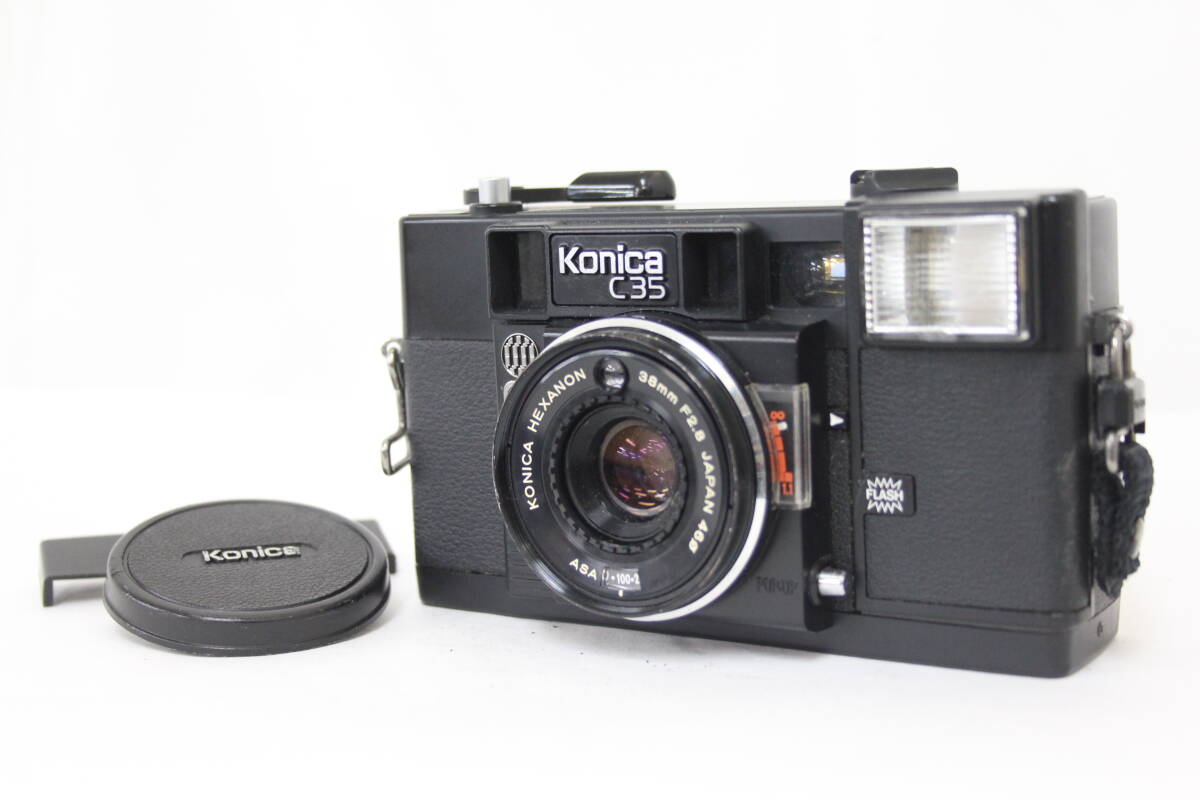 【返品保証】 コニカ Konica C35 Hexanon 38mm F2.8 コンパクトカメラ M4711拍卖