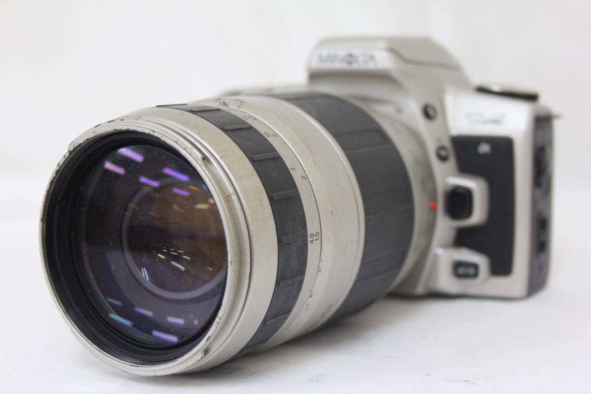 【訳あり品】 ミノルタ Minolta Sweet α Tamron AF 75-300mm F4-5.6 Tele-Macro ボディレンズセット M4769拍卖