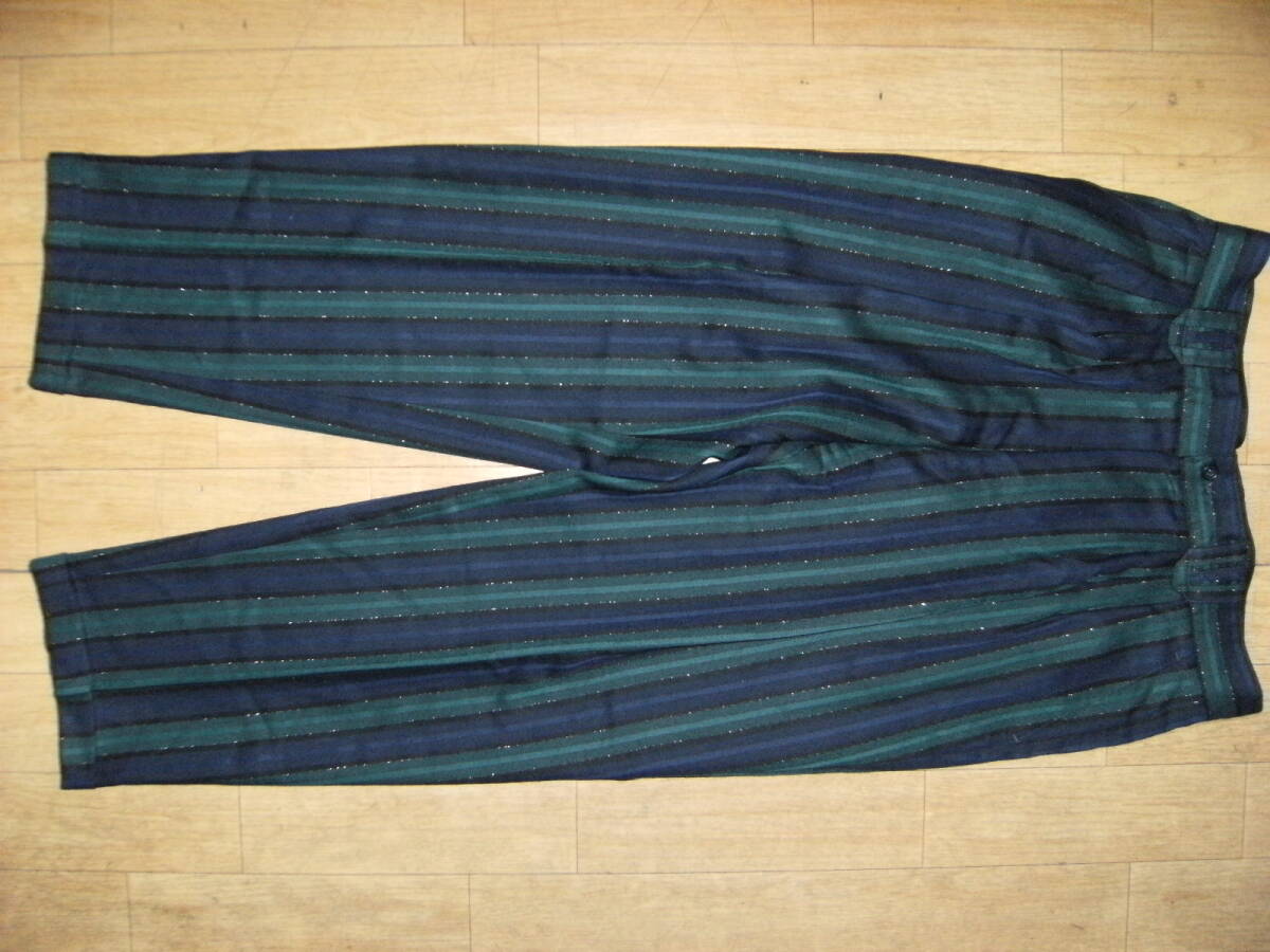 昭和レトロ 80年代 日本製★モータウン 紳士 スラックス スーツパンツ 長ズボン ボンタン★ディスコ ヤンキー 不良 ヤクザ 暴走族 デコトラ拍卖