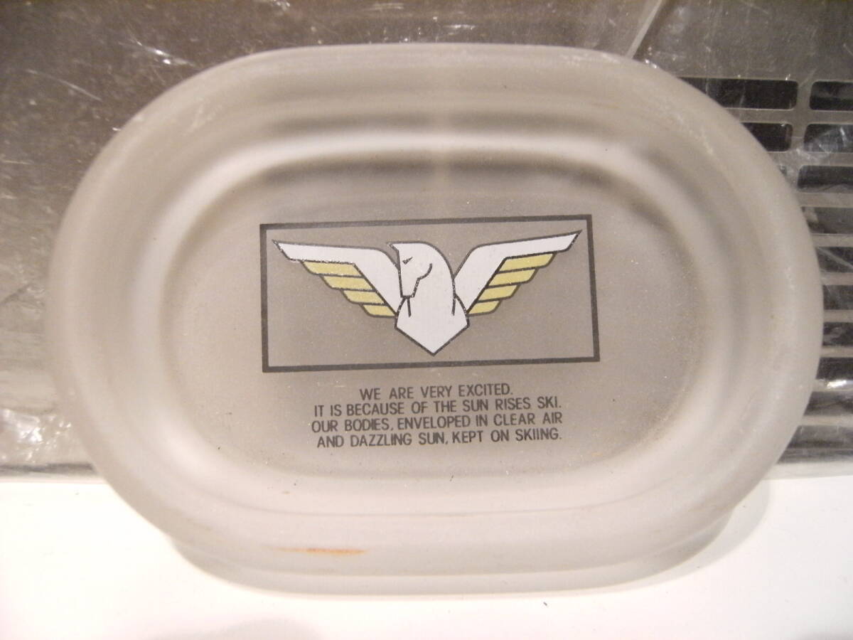 廃番★昭和レトロ★日本製★80年代★当時物 ユニコーン 白馬 HORSE スキー場 灰皿 小物入れ 置物★タバコ アウトドア ヤンキー 暴走族 不良拍卖