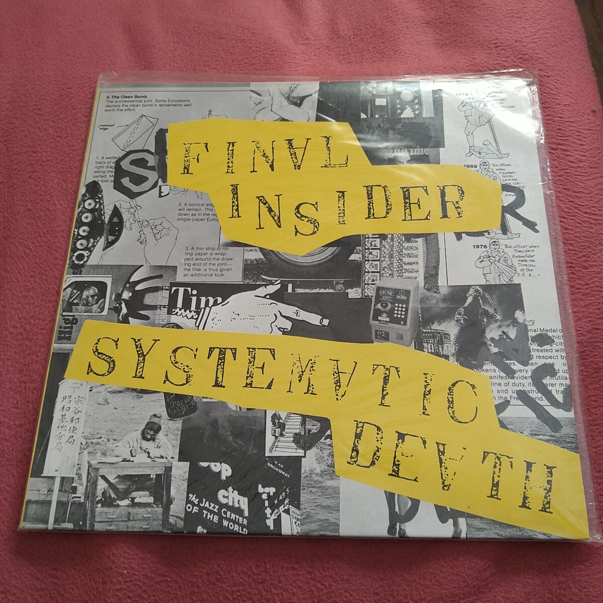 送料改定【80s'当時物】☆SYSTEMATIC DEATH /FINAL INSIDER☆☆【CD&カセット多数セール中…】拍卖