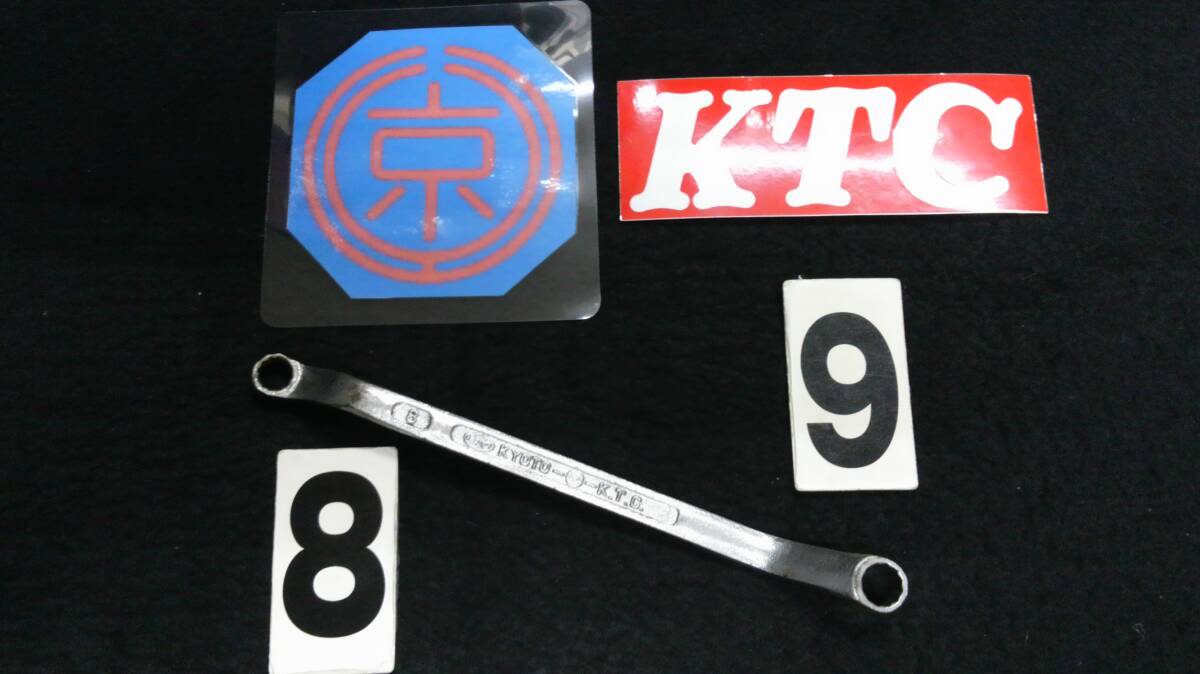 <10027> 二重丸京 KTC めがねレンチ 8-9 当時物 拍卖