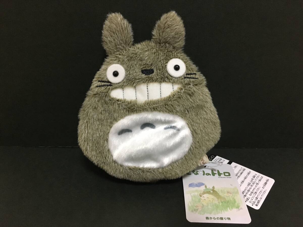 スタジオジブリ となりのトトロ ふんわり小銭入れ☆彡 大トトロ 笑い☆ コインケース ポーチ マルチケース 新品 サン・アロー拍卖