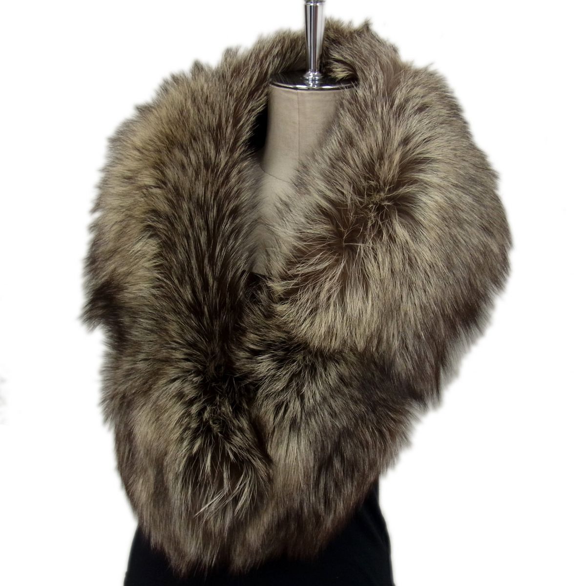 $ 美品 $ ■ SAGA FOX ■ サガ フォックス■ シルバーフォックス 銀狐 リアルファー 毛皮 ■ リアルファー ショール ■ 卒業式 入学式 袴姿拍卖