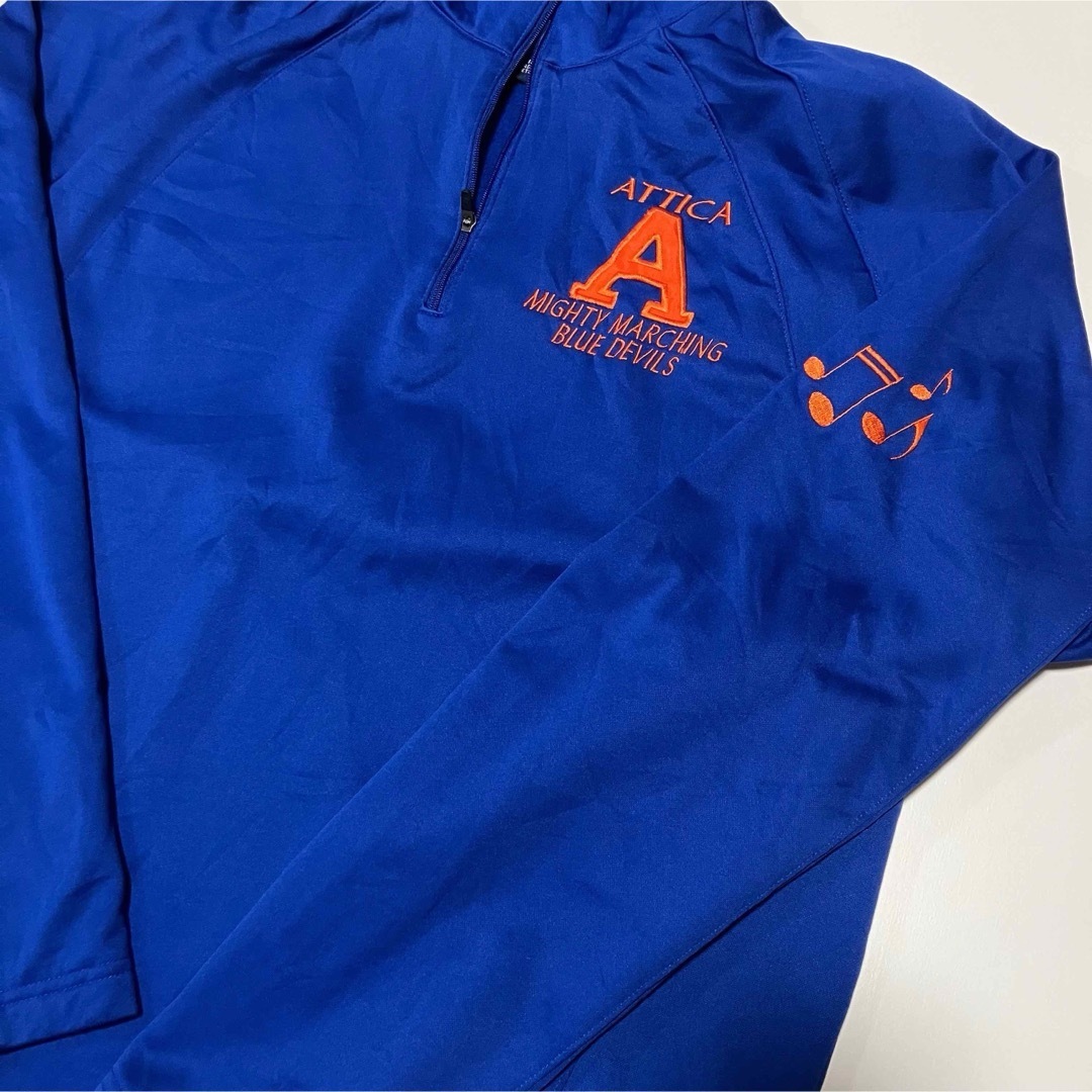 ハーフジップ 長袖プリント Lサイズ メンズ レディース拍卖