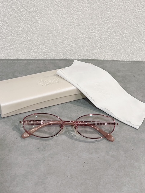 シャルマン Line Art ラインアート レディース サングラス メガネ ハーフリム XL1017 RO 53□16 135mm 拍卖