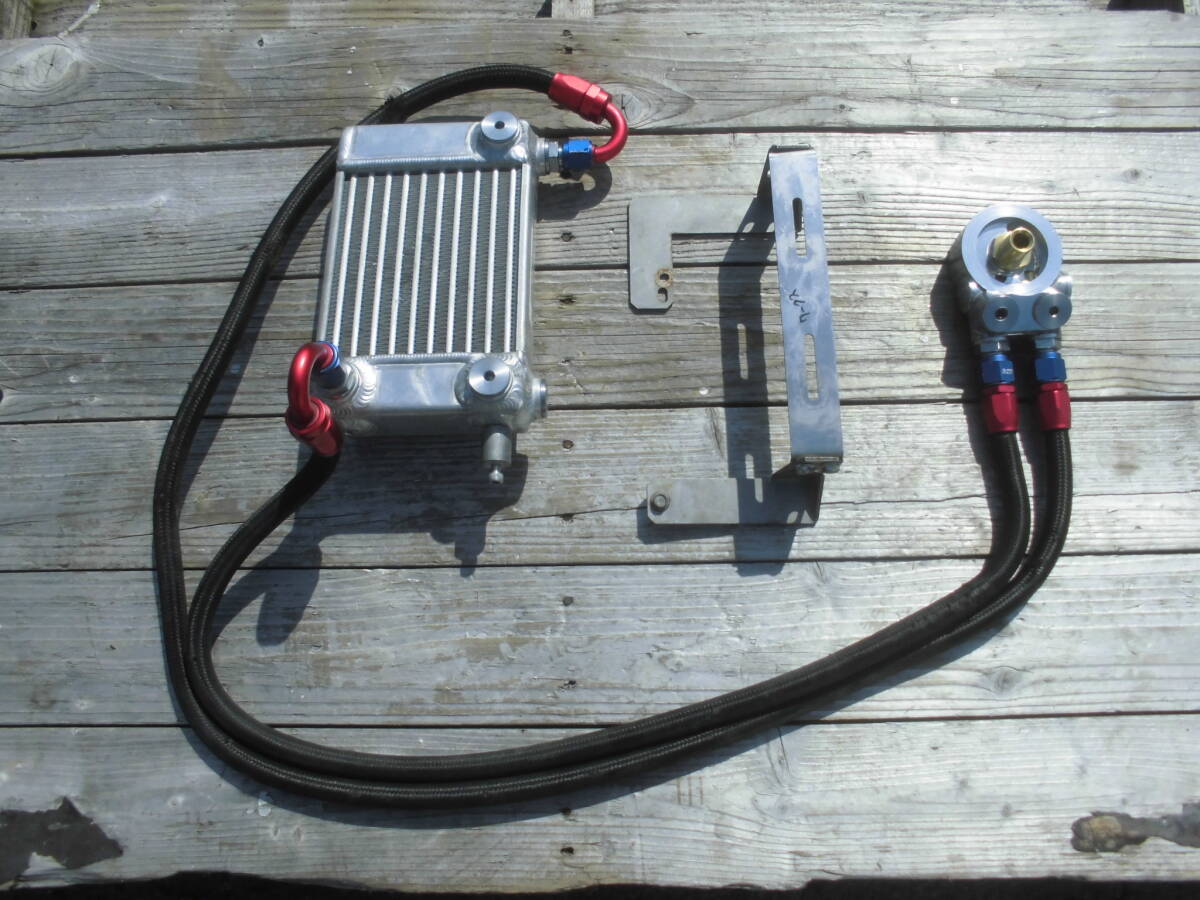 美品 アルトワークス HA36S HPI EVOLVE サイドタンクオイルクーラーKIT HPOCE-HA36 エボルヴ アールズ#8 油温計1/8付き 2WD 4WD 拍卖