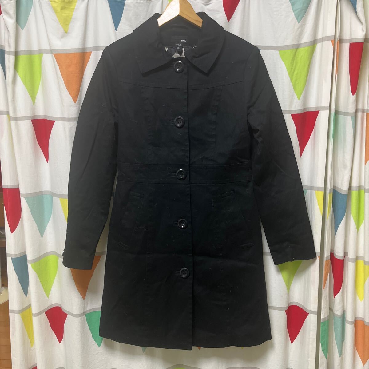 H&M コート黒ブラック拍卖