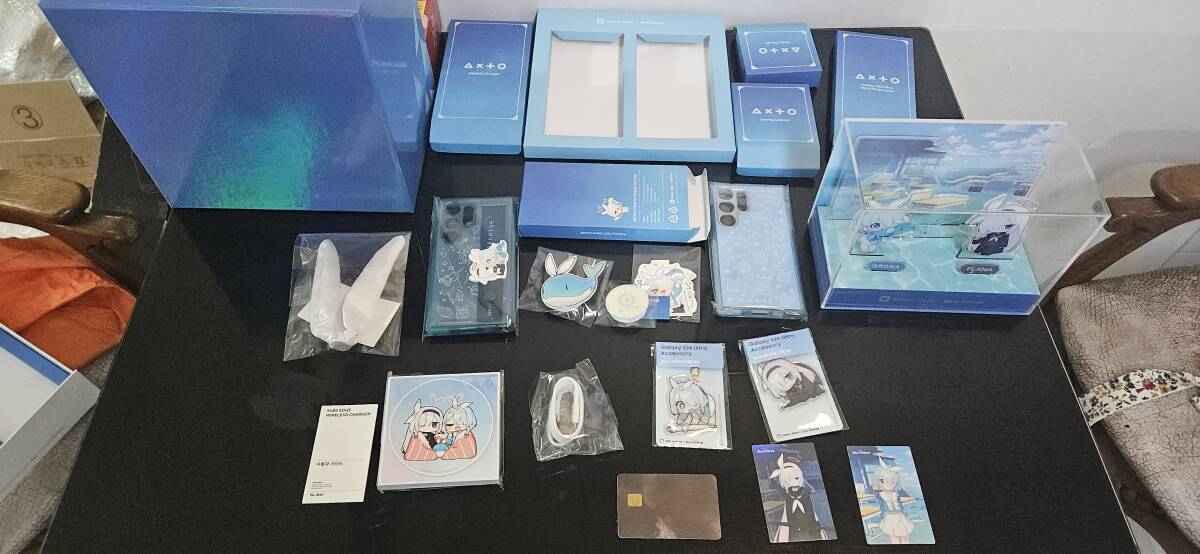 ブルーアーカイブ ブルアカ S24 galaxy ULTRA アクセサリーセット拍卖