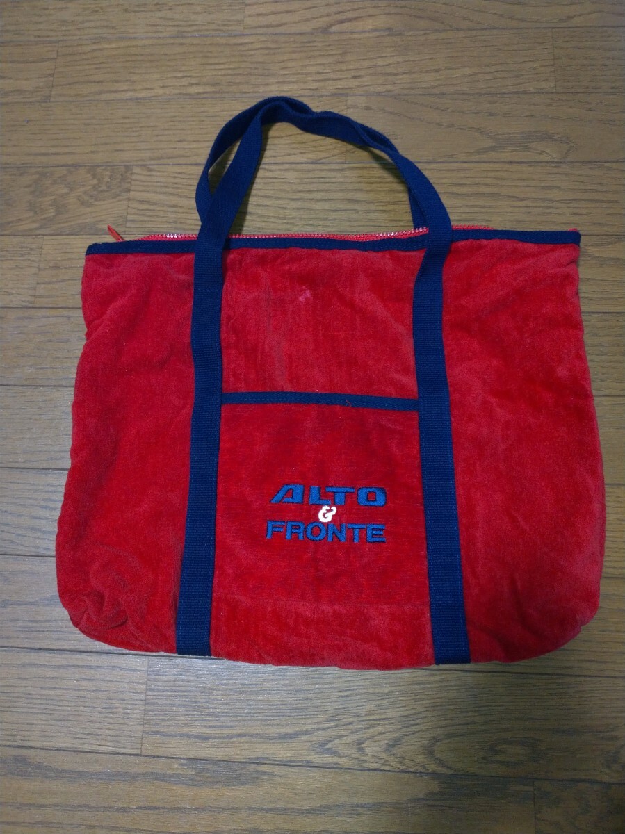 レトロ★ヴィンテージ80s 希少 SUZUKI スズキ アルト フロンテ オリジナル トートバッグ 拍卖