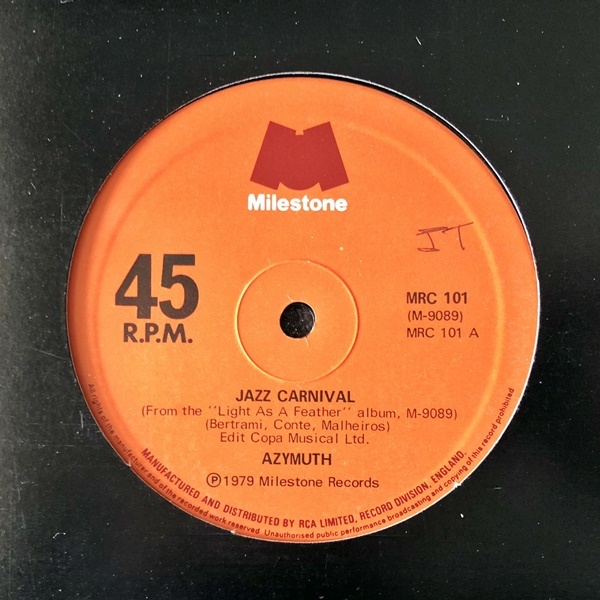 【Disco 12】Azymuth / Jazz Carnival 拍卖